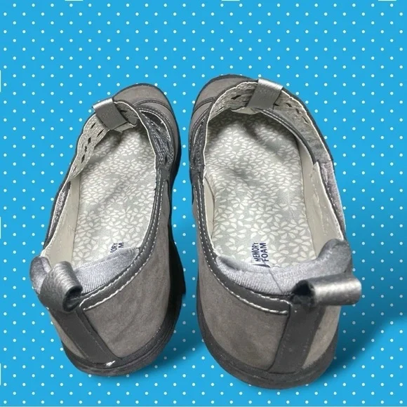 JBU By Jambu Buttercup Slip-On Mary Jane Pewter Gray Size 10 - Picture 12 of 16